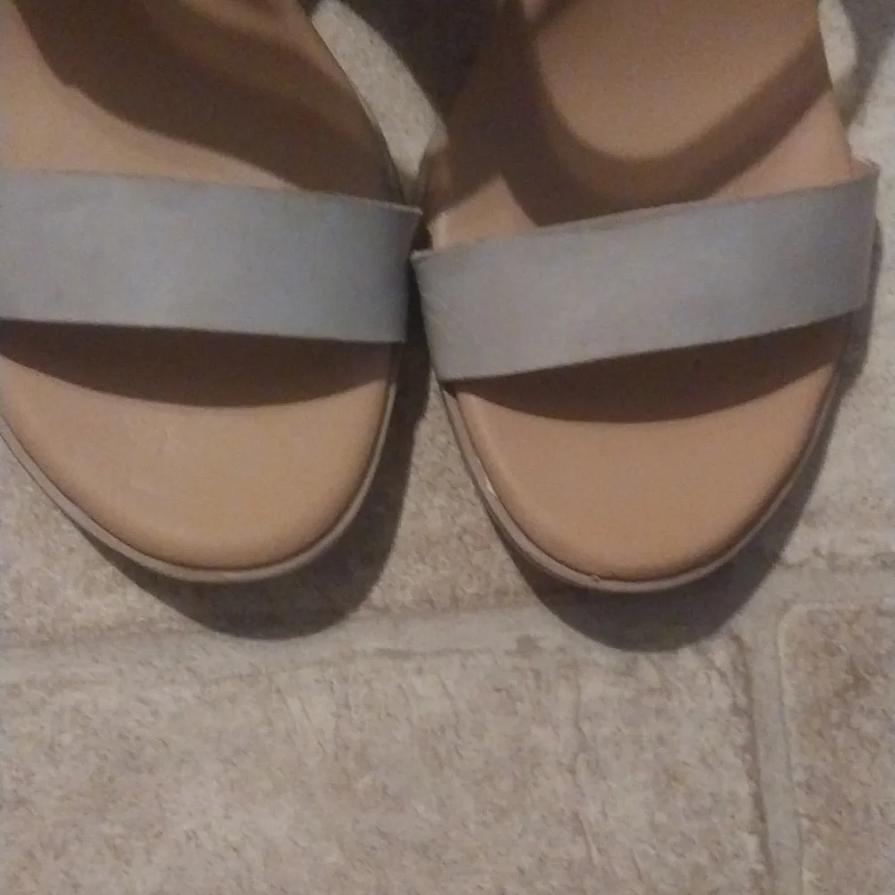 Kork Stretch Wedge Heels Size 8